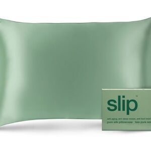NEW Slip PISTACHIO QUEEN ZIPPERED PILLOWCASE Queen Size